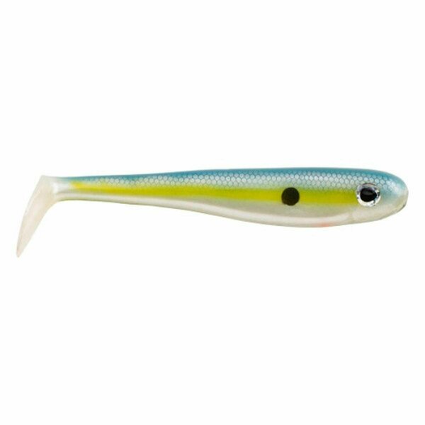 Berkley 4 in. Hollow Belly Sexy Shad Fishing Lure, 4PK 1483552